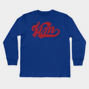 Vim Records Kids Long Sleeve T-Shirt